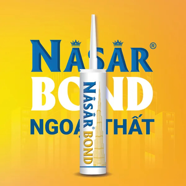 Nasar Bond A - keo chuyên dụng ngoại thất - Keo Silicone Nasar - Công Ty Cổ phần Nasar